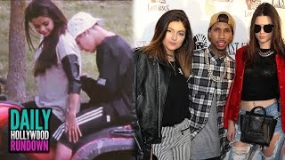 Justin Bieber Posts Loving TBT Of Selena Kendall amp Kylie Fight Over Tyga DHR [upl. by Chandal]