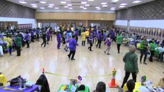 ★Zydeco Line Dance Gud Whiskey★ Choreographer Pat Cel [upl. by Jillene528]