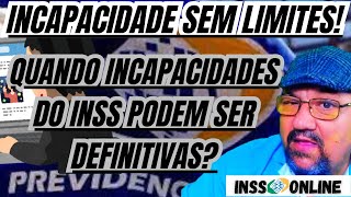 INSS INCAPACIDADES DO INSS PODEM SER DEFINITIVAS [upl. by Searcy]