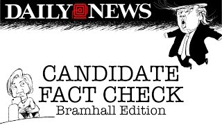 Debate 3 Fact Check Trump amp Clinton [upl. by Idnek]