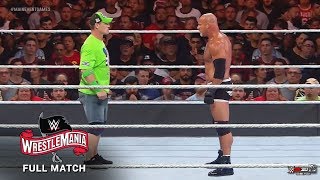 FULL MATCH  Goldberg vs John Cena  Mar 22 2020 [upl. by Amoritta217]