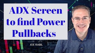 ADX Screen to Find Power Pullbacks [upl. by Ecneralc176]