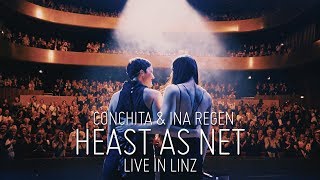 CONCHITA amp INA REGEN – HEAST AS NET live in Linz Hubert von Goisern Cover [upl. by Neram342]