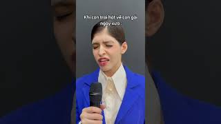 Nhạc xưa và này kiểu 😂  Andrea Aybar andreaaybar tiktok trendingshorts [upl. by Aeki]