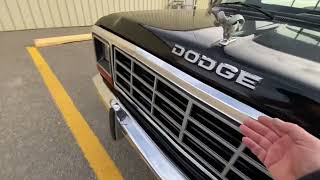 1985 Dodge W150 4WD clean southern US truck for sale [upl. by Hollinger]