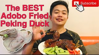 Adobo Fried Peking Duck  Elyboi’s Cooking [upl. by Farris]