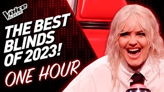 ONE HOUR of the BEST Blind Auditions of 2023 on The Voice  TOP 6 [upl. by Ayanad]