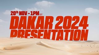 🇪🇸 Presentación oficial del Dakar2024 [upl. by Ahsinan]