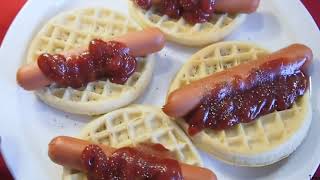 make Waffle Hot Dogs [upl. by Adolf]