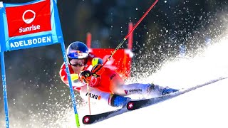 FIS Alpine Ski World Cup  Mens Giant Slalom RUN 1  Adelboden SUI  2024 [upl. by Anilatac537]