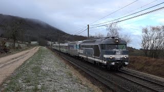 Voitures quotVoralpenExpressquot dans le Jura BB67400 [upl. by Cesaria]