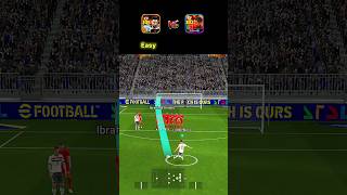 Messi vs Ronaldo Freekick Challenge 😱🔥 efootball efootball2024 efootball2025 shorts [upl. by Rosena721]