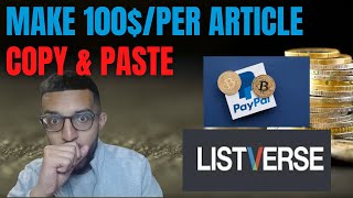 Listverse Honest amp Legit Review  Tutorial  Article Writing Tricks Make Money  100 PER List [upl. by Acebber560]