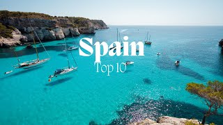 Top 10 Places To Visit in Spain  Travel Guide [upl. by Rollins]