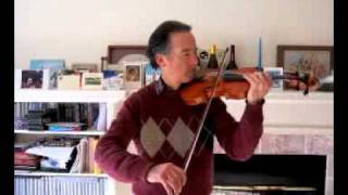 Caprice 2 for solo violin by Pierre Rode 17741830 [upl. by Aecila]