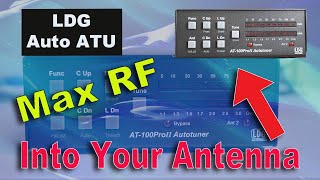 HAM RADIO REVIEW of LDG AT100 Pro II  Auto ATU 18  54MHz [upl. by Baecher824]