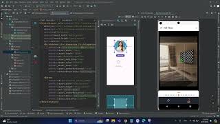 How to using UCrop  save and retrieve using android studio java [upl. by Yrreiht]