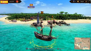 Port Royale 4 Gameplay PS4 HD 1080p30FPS [upl. by Ecarg932]