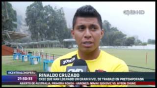 Central CMD Declaraciones de Rinaldo Cruzado César Vallejo [upl. by Boser689]