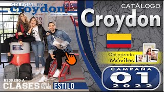 CATALOGO CROYDON CAMPAÑA 1 2022 COLOMBIA [upl. by Nicolette106]