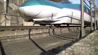 東北新幹線 迫力の高速通過映像集 Shinkansen passing [upl. by Arabela]