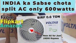 Voltas 06 ton Split Ac smallest most power efficient and cheapest AC Vectra 072 [upl. by Housen742]