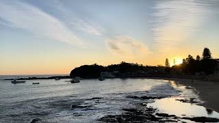 Sunrise at Terrigal Beach Walking on the sand [upl. by Braswell]