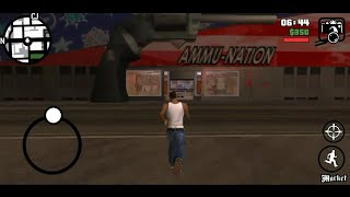 Mod LS Ammu Nation Open Interior GTA Sa Android [upl. by Eniloj]