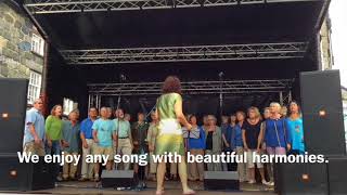 Machapella and Swnion sing at Sessiwn Fawr Dolgellau [upl. by Lachlan662]