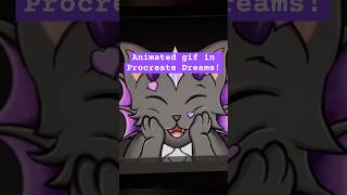 Gif Animation in Procreate Dreams 🎨 procreatedreams procreateanimation [upl. by Gusella141]