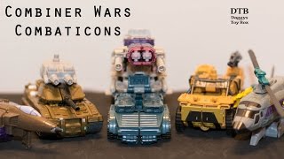 Transformers Combiner Wars CombaticonsBruticus Pt1 [upl. by Messere309]