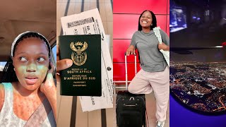 TRAVEL WITH ME VLOG I MOVED FROM SOUTH AFRICA TO THE USA [upl. by Navert]