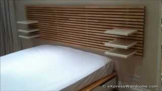 IKEA Mandal Storage Bed with Headboard [upl. by Anital]