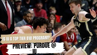 PREVIEW Purdue at IU  Is IU a 2nd Tier B10 Program [upl. by Wolenik747]