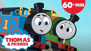 Learning from Friends  Thomas amp Friends All Engines Go  60 Minutes of Kids Cartoon [upl. by Frederigo]