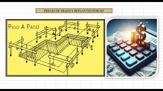 Trazo y replanteo precio 2024 construccion ingenieríacivil excavaciones albañilería [upl. by Cindy]