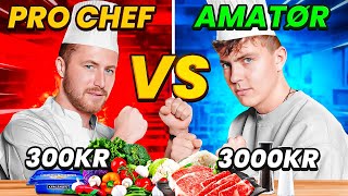 300 kr vs 3000 kr Cook Off  Jørgsholm vs Søndergaard og Anker [upl. by Niram]