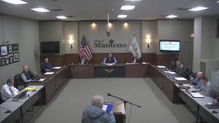 Manteno Village Board Meeting January 16 2024 [upl. by Aztirak]