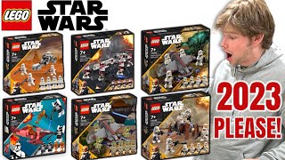 The ULTIMATE LEGO Star Wars Clone Trooper Battle Pack Wave [upl. by Germain817]