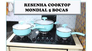 Fogão de Indução 5 Bocas EOS Revolução na Cozinha Review Completo 2024 [upl. by Renny]