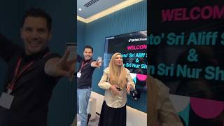 Dato Aliff Syukri dan Datin Shahida di Tiktok Malaysia [upl. by Weisburgh]