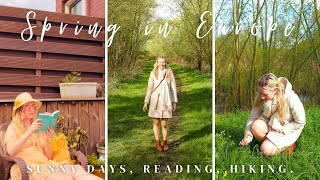 The Perfect European Spring Day VLOG  Sunny days reading hiking [upl. by Eamaj]