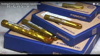 Chemical anchors in capsules – howto video from Rawlplug [upl. by Iamhaj]