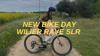 NEW BIKE DAY Wilier RAVE SLR GRAVEL ROCKET [upl. by Asiret]