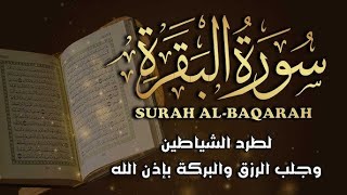 سورة البقرة علاج السحر وطرد الشياطين وتحصين المنزل القارئ عبدالله جيلو [upl. by Nallad431]