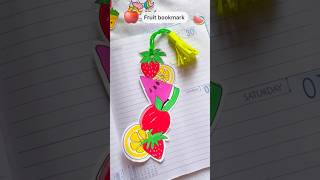 DIY watermelon 🍉 bookmark satisfying shorts art kids viralvideo [upl. by Neehsuan]