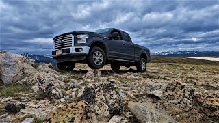 Fox Shocks 20 Fox Coilover Review 1 year later Leveled F150 [upl. by Ynnor220]