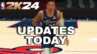 NBA 2K24 CURRENT GEN UPDATES TODAY [upl. by Nnairac183]