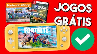 Como achar os jogos grátis do Nintendo Switch [upl. by Koffler573]