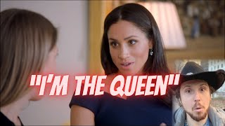 Reacting To Meghan Talking About Her Wedding Veil meghanmarkle [upl. by Ahsimot]